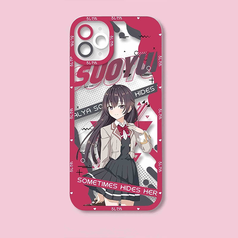 Alya Hides Her Feelings Anime Phone Case