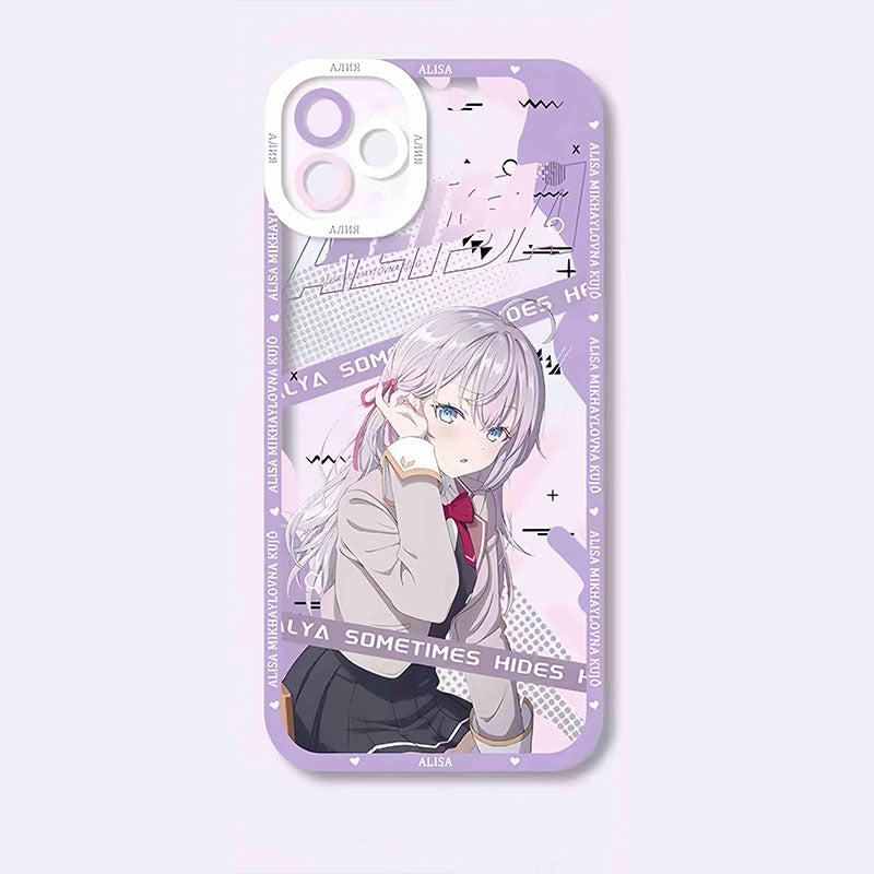Alya Hides Her Feelings Anime Phone Case