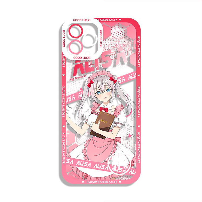 Alya Hides Her Feelings Anime Phone Case