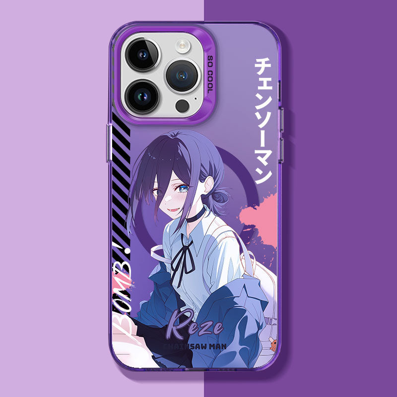 Chainsaw Man MagSafe Phone Case - Anime Magnetic Cover