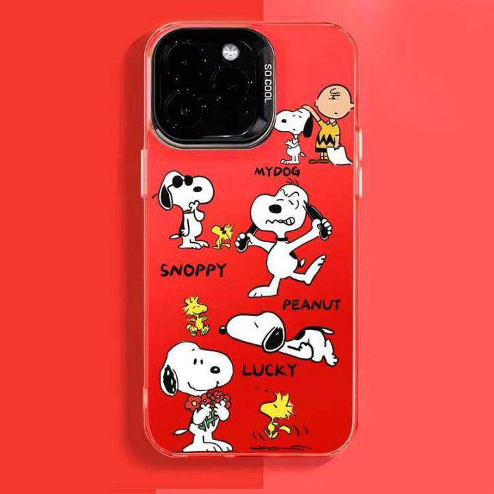 Snoopy MagSafe Phone Case - Cute Cartoon Protective Cover
