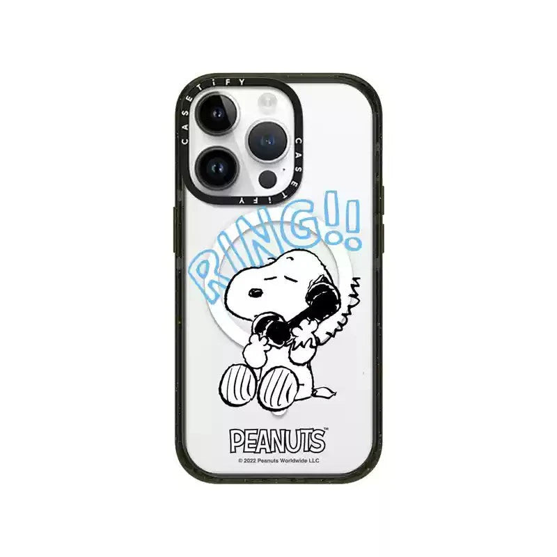 Snoopy MagSafe Phone Case - Cute Cartoon Protective Cover