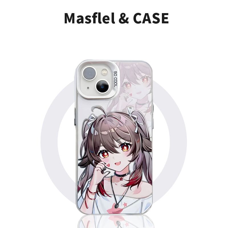 Genshin Impact MagSafe Phone Case - Anime Magnetic Cover