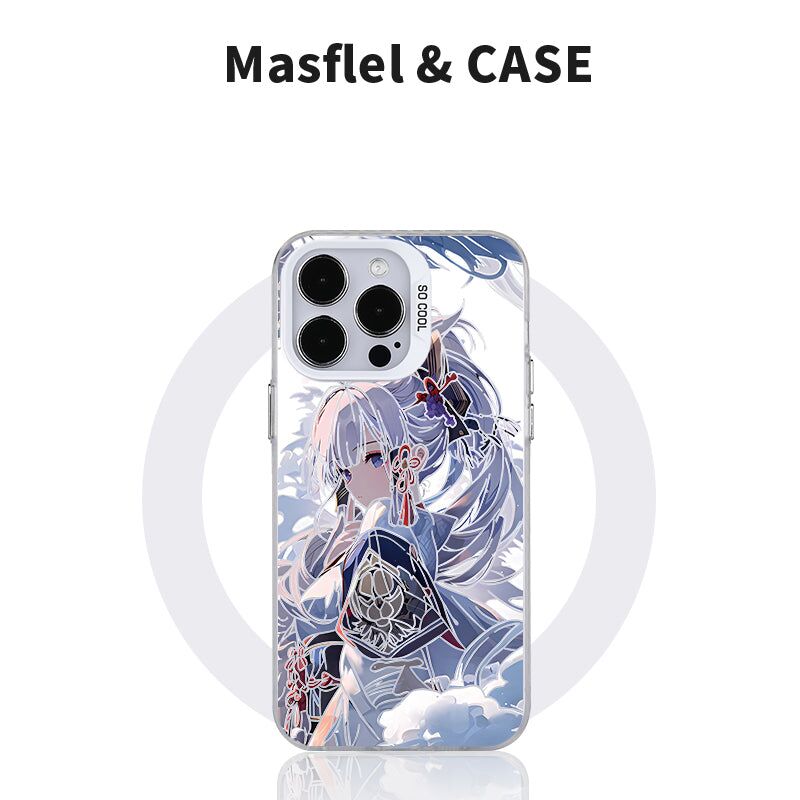 Genshin Impact MagSafe Phone Case - Anime Magnetic Cover