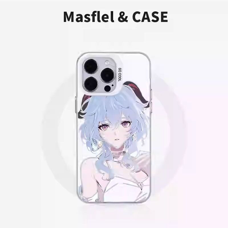 Genshin Impact MagSafe Phone Case - Anime Magnetic Cover