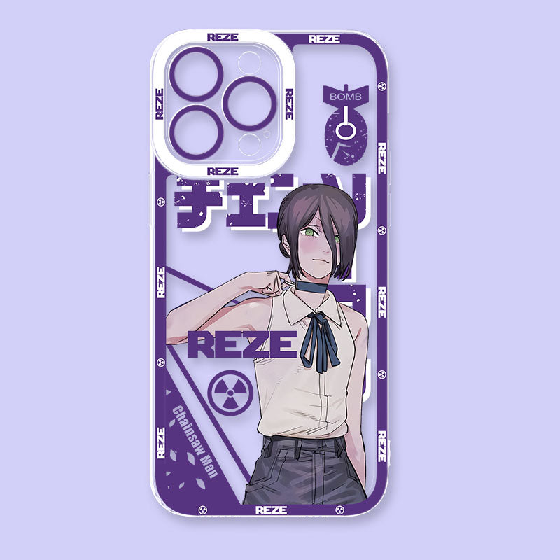 Chainsaw Man Shockproof Anime Phone Case
