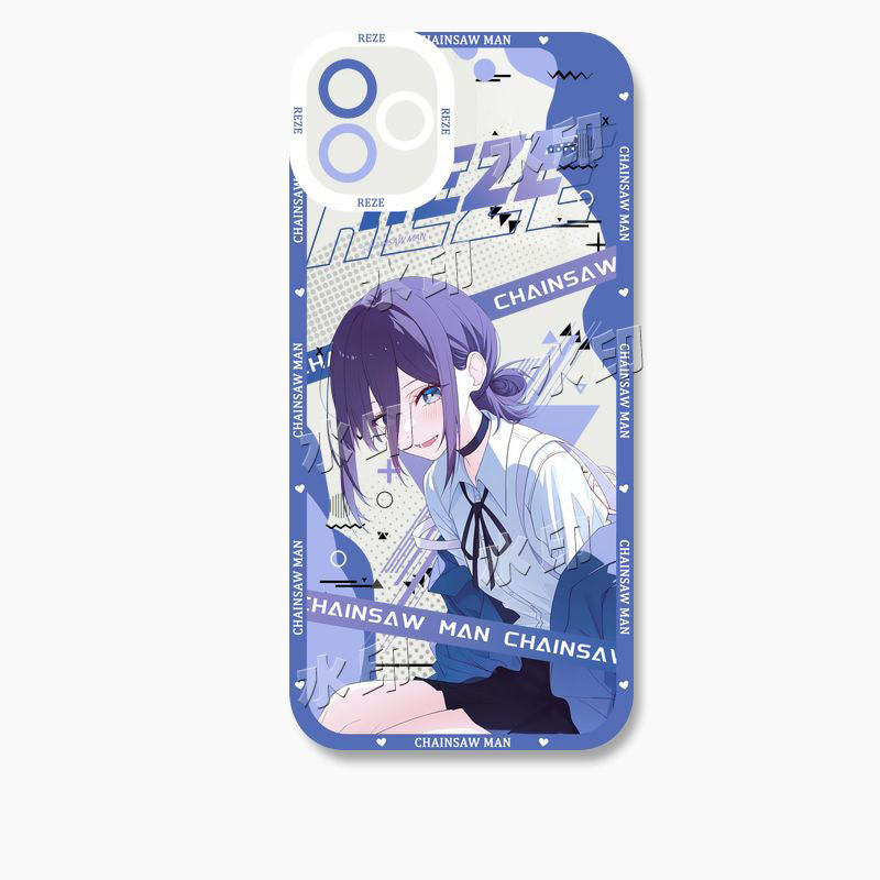 Chainsaw Man Shockproof Anime Phone Case