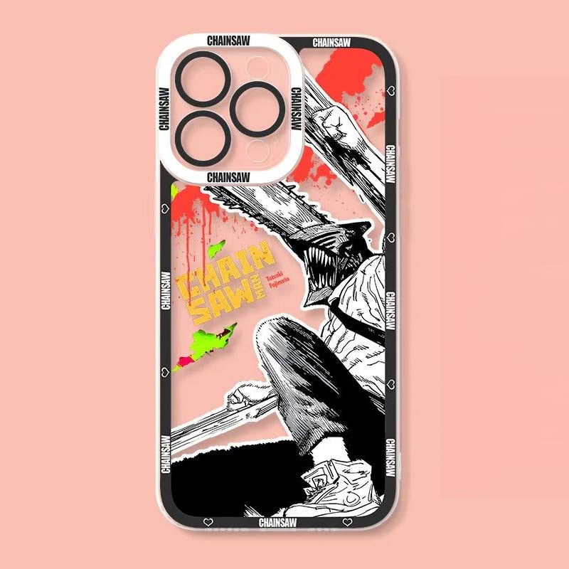 Chainsaw Man Shockproof Anime Phone Case