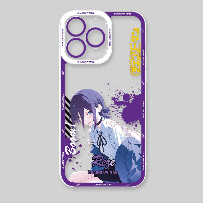 Chainsaw Man Shockproof Anime Phone Case
