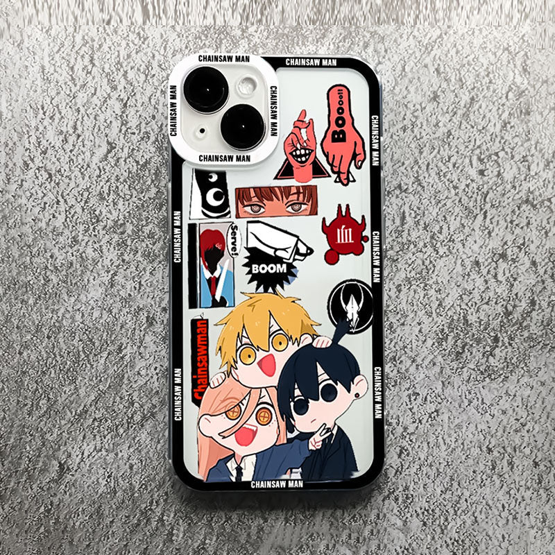 Chainsaw Man Shockproof Anime Phone Case
