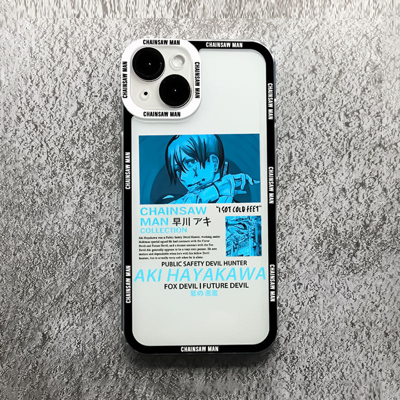 Chainsaw Man Shockproof Anime Phone Case