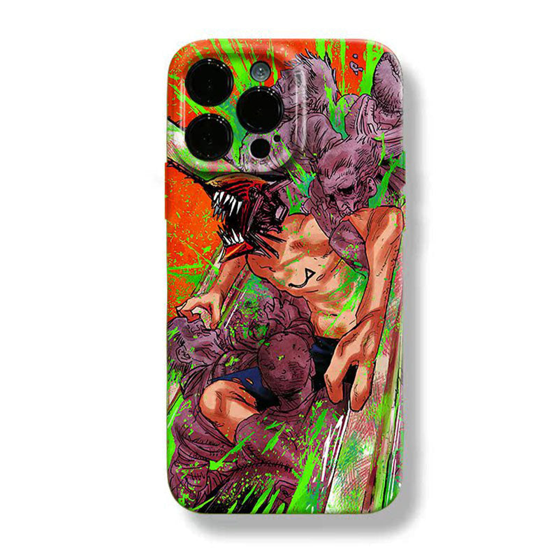 Chainsaw Man Shockproof Anime Phone Case