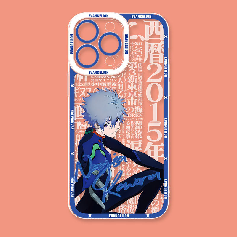 Evangelion Asuka & Rei Phone Case