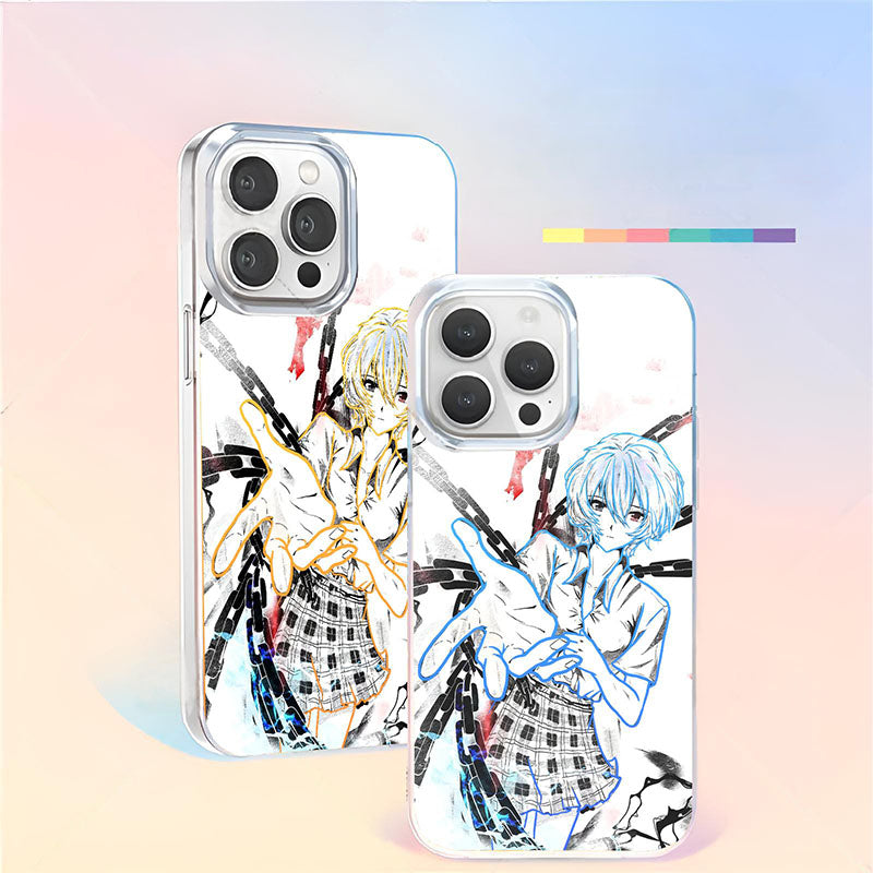 Evangelion Asuka & Rei Phone Case