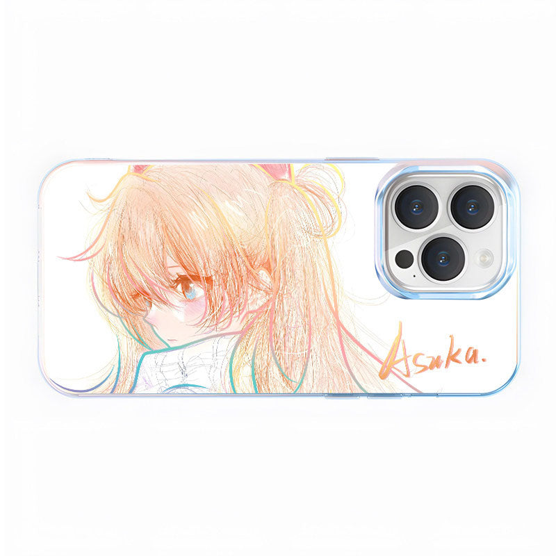 Evangelion Asuka & Rei Phone Case