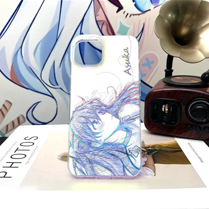 Evangelion Asuka & Rei Phone Case