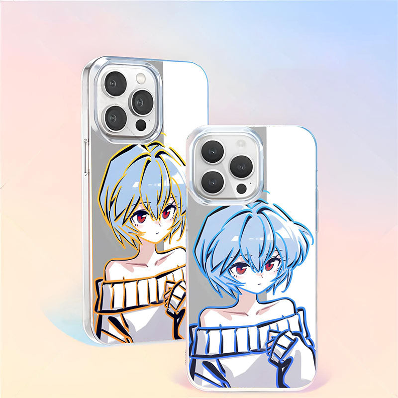 Evangelion Asuka & Rei Phone Case