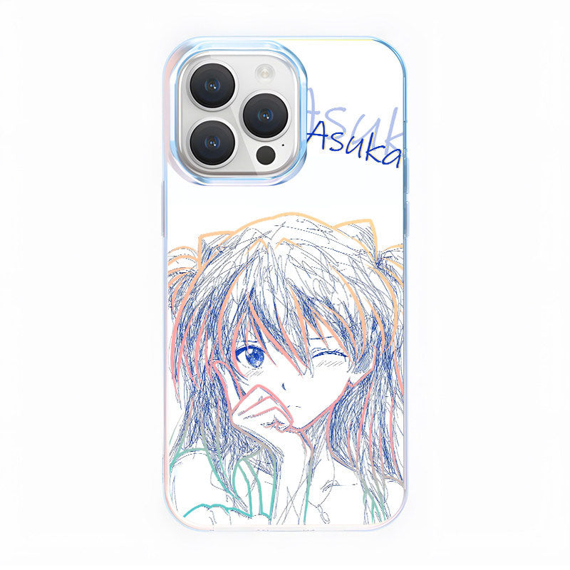 Evangelion Asuka & Rei Phone Case