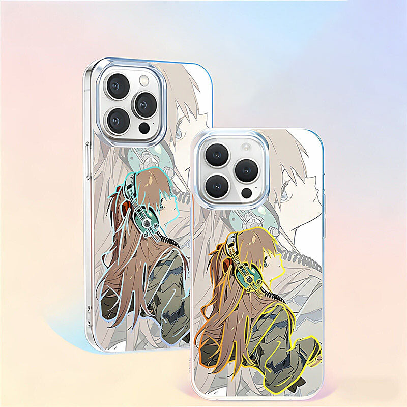 Evangelion Asuka & Rei Phone Case