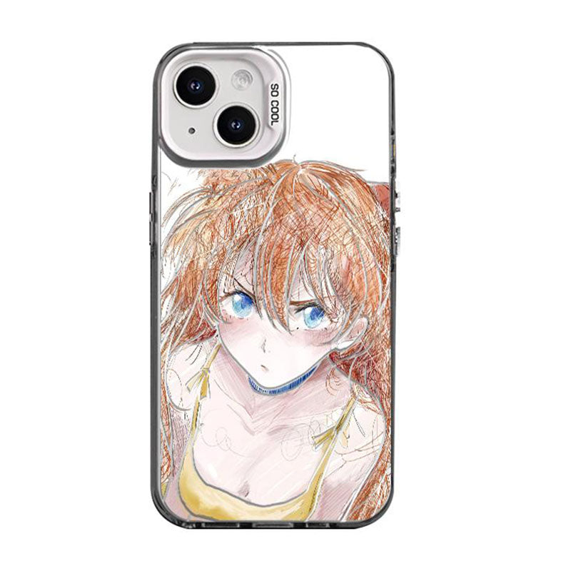 Evangelion Asuka & Rei Phone Case
