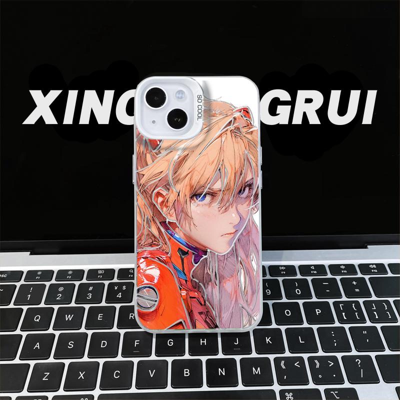 Evangelion Asuka & Rei Phone Case