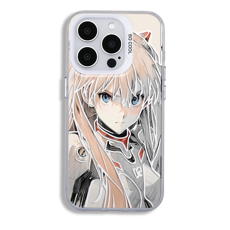 Evangelion Asuka & Rei Phone Case
