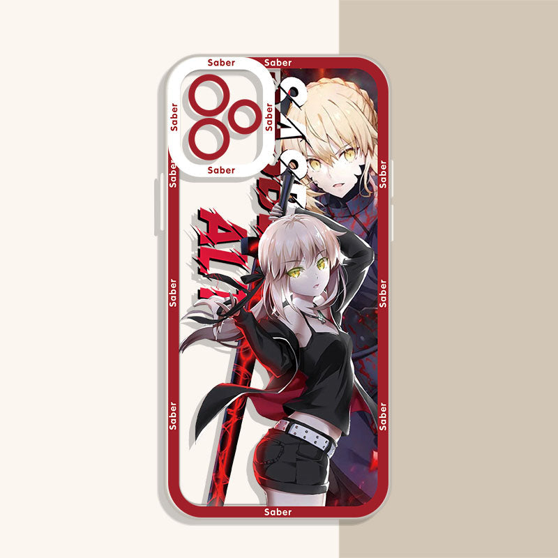 Fate Stay Night Saber Phone Case