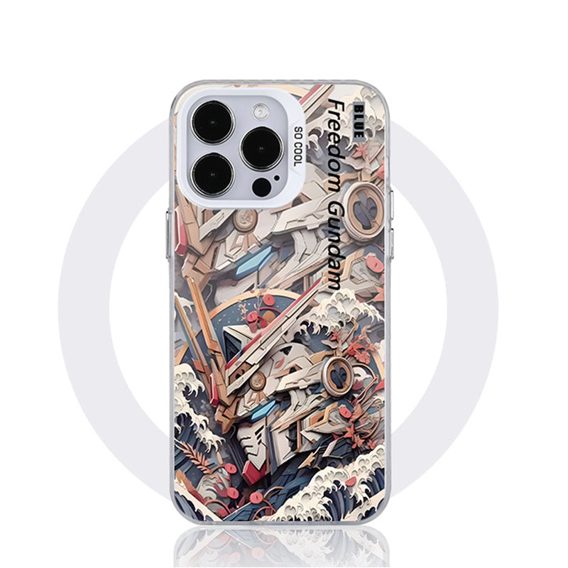 Gundam Anime Magnetic Shockproof Phone Case
