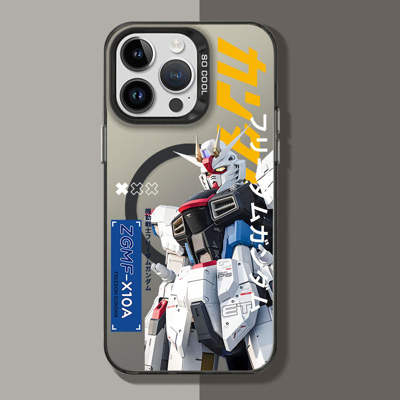 Gundam Anime Magnetic Shockproof Phone Case