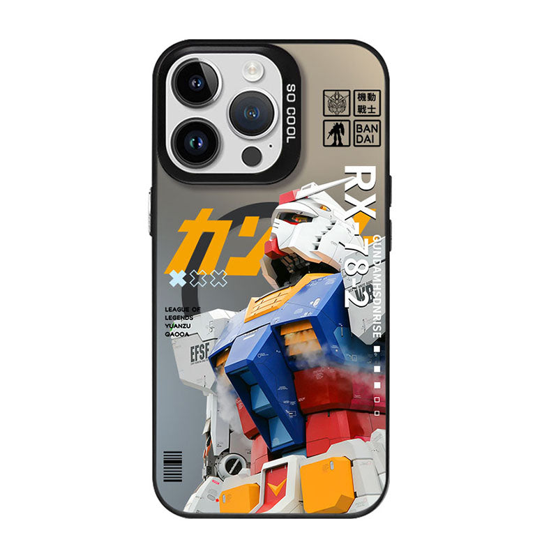 Gundam Anime Magnetic Shockproof Phone Case