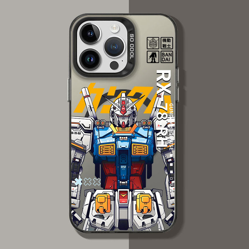 Gundam Anime Magnetic Shockproof Phone Case