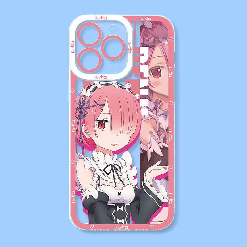 Re:Zero Rem & Emilia Anime Phone Case