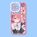 Re:Zero Rem & Emilia Anime Phone Case
