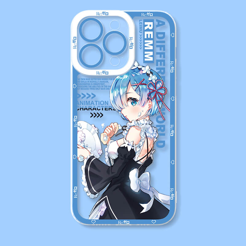 Re:Zero Rem & Emilia Anime Phone Case