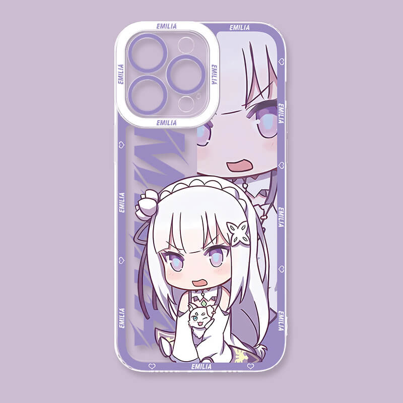 Re:Zero Rem & Emilia Anime Phone Case