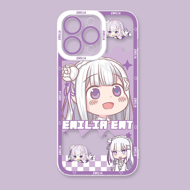 Re:Zero Rem & Emilia Anime Phone Case