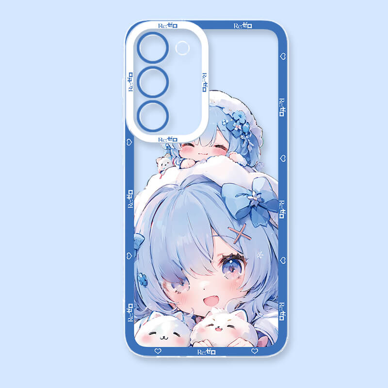 Re:Zero Rem & Emilia Anime Phone Case
