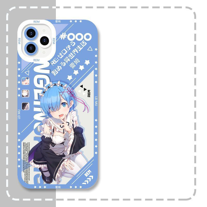 Re:Zero Rem & Emilia Anime Phone Case