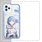 Re:Zero Rem & Emilia Anime Phone Case