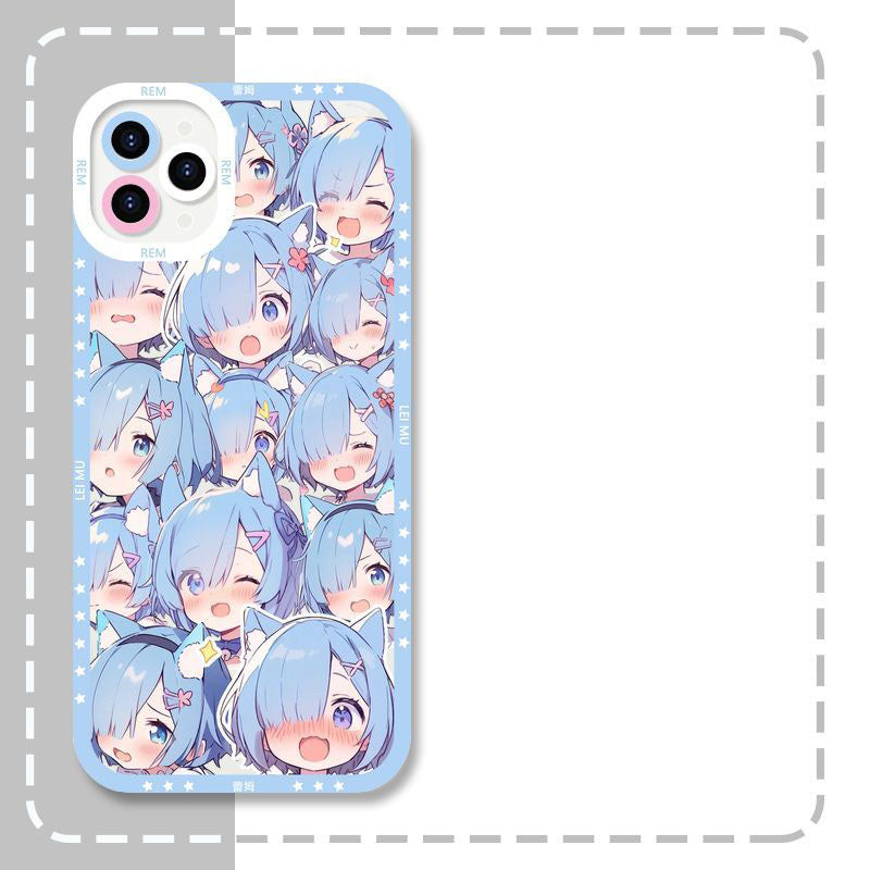 Re:Zero Rem & Emilia Anime Phone Case