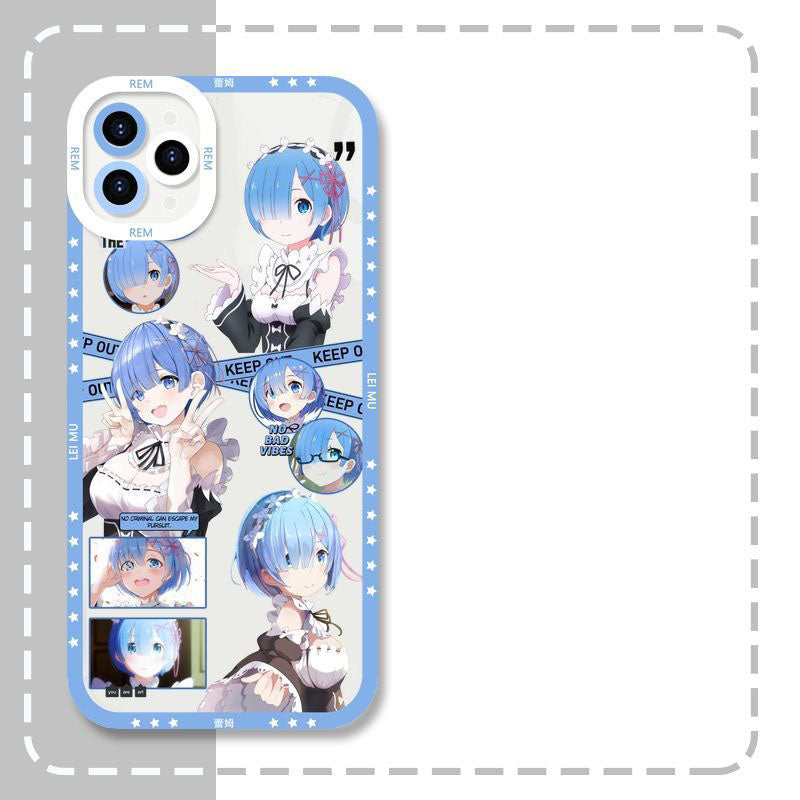 Re:Zero Rem & Emilia Anime Phone Case