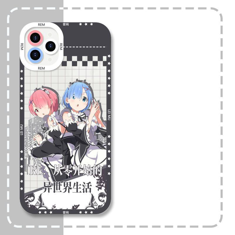 Re:Zero Rem & Emilia Anime Phone Case