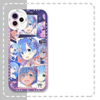 Re:Zero Rem & Emilia Anime Phone Case