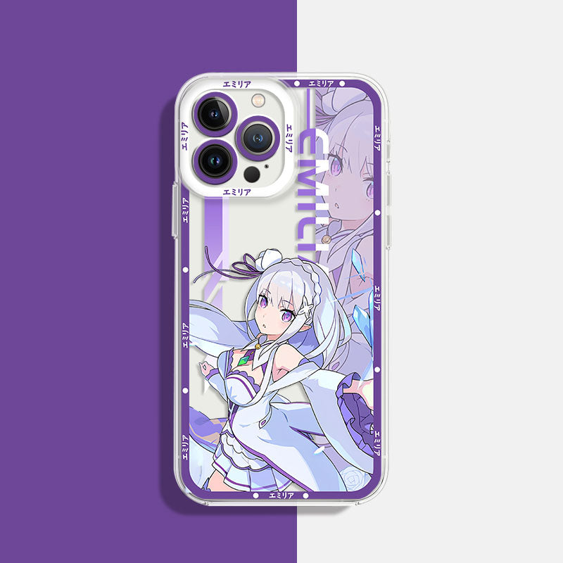 Re:Zero Rem & Emilia Anime Phone Case