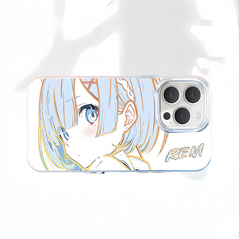 Re:Zero Rem & Emilia Anime Phone Case