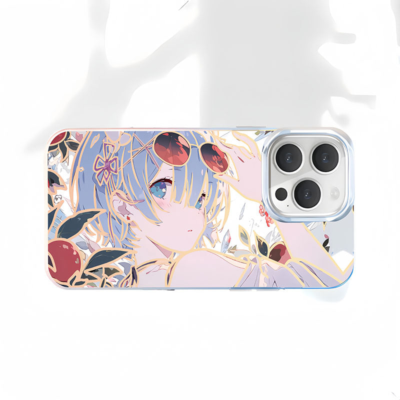 Re:Zero Rem & Emilia Anime Phone Case