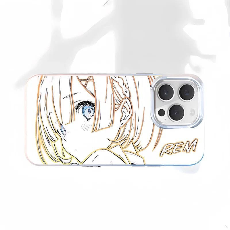 Re:Zero Rem & Emilia Anime Phone Case