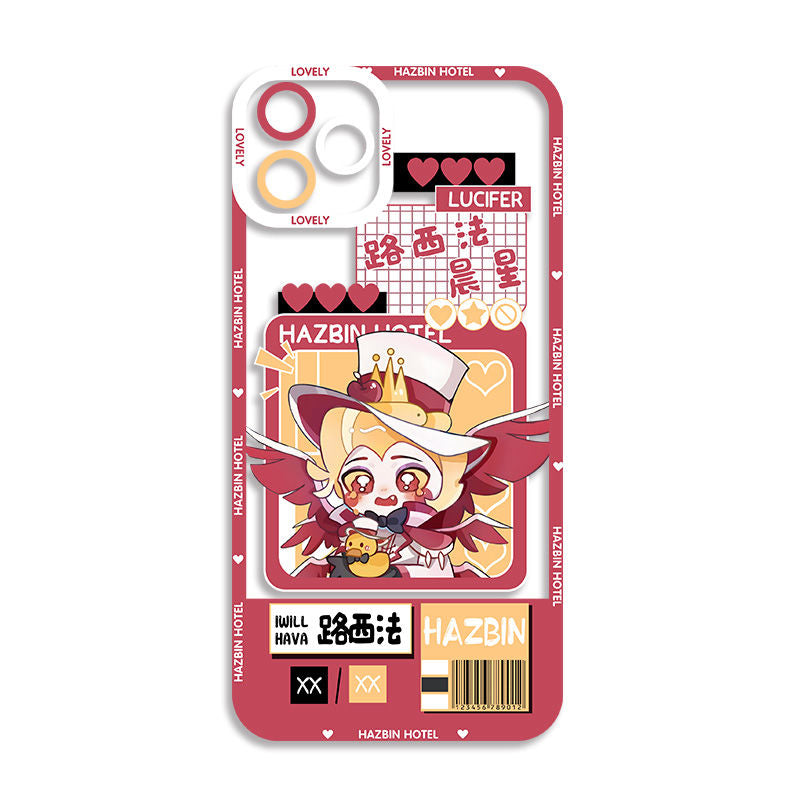 Hazbin Hotel Anime Graphic Phone Case