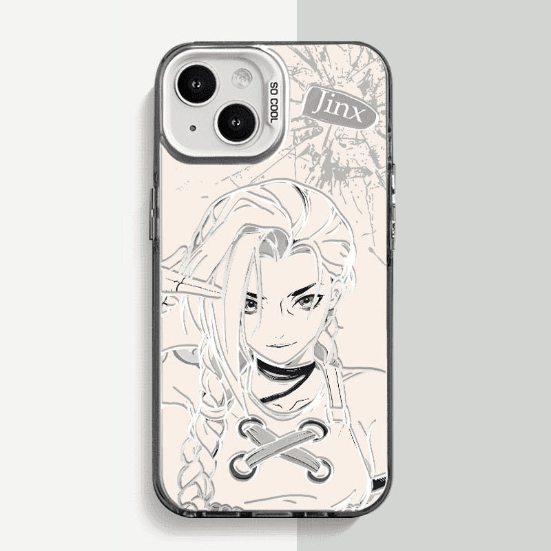 League of Legends Jinx Arcane Phone Case