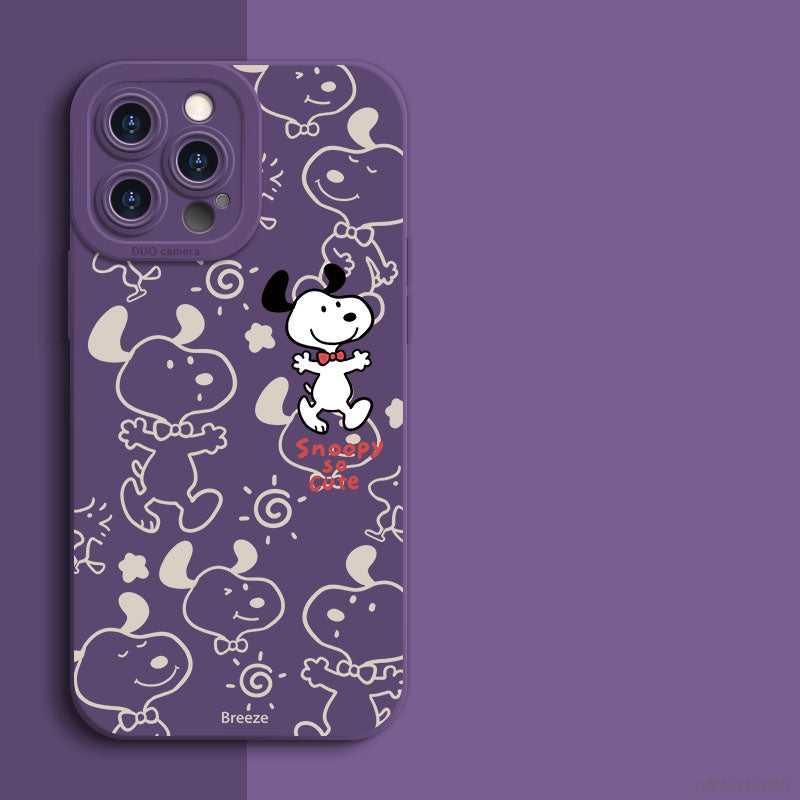 Cute Snoopy Cartoon Phone Case